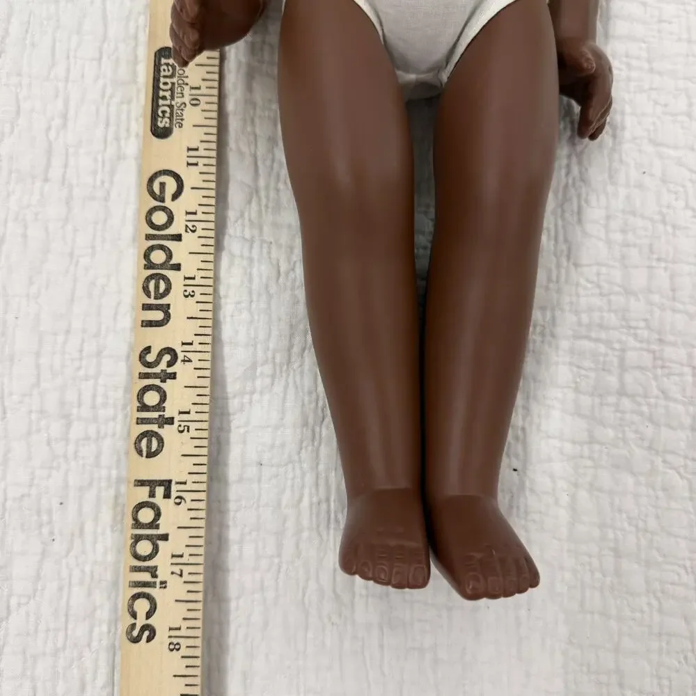 VINTAGE DAISY KINGDOM BLACK PANSY GIRL DOLL 18